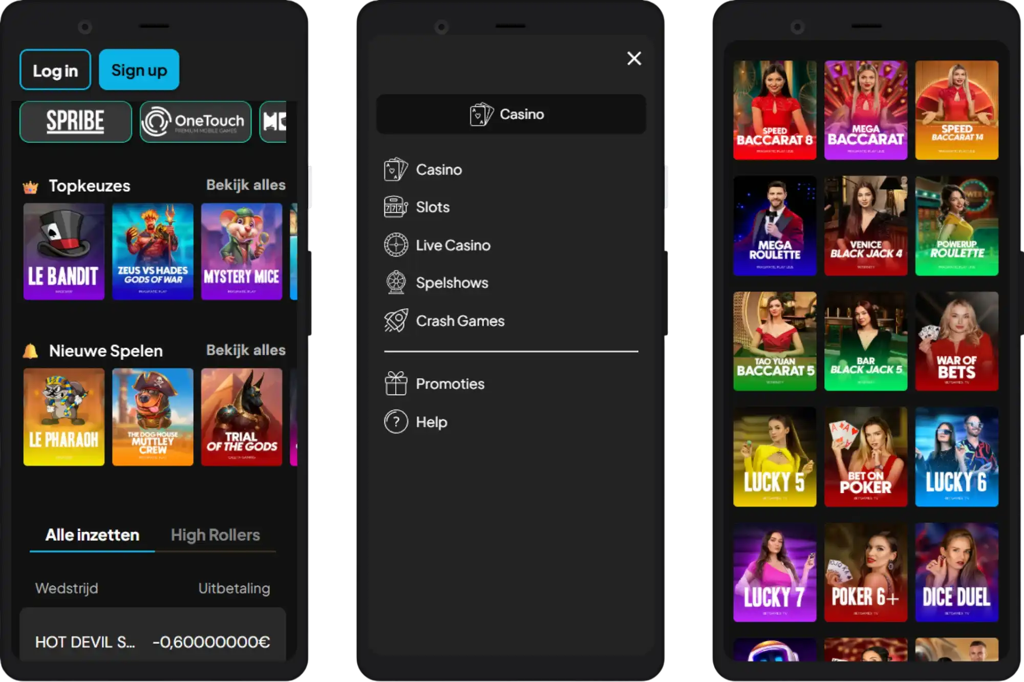 Mobiel casino Speedy Spin – speel overal op je telefoon of tablet